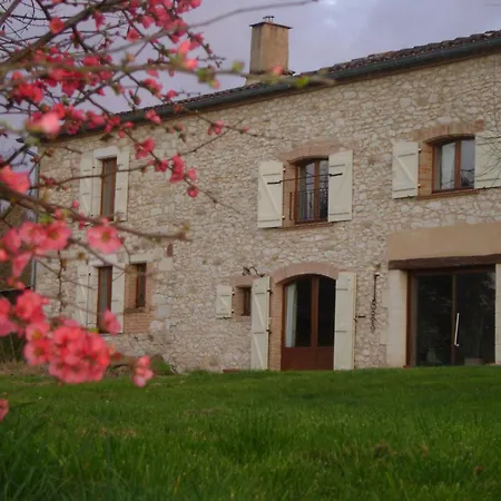 לינה וארוחת בוקר D'hotes La Boriette Castelnau-de-Montmiral