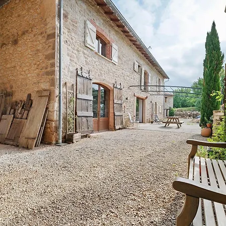 לינה וארוחת בוקר D'hotes La Boriette Castelnau-de-Montmiral
